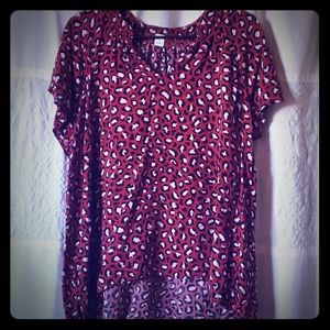 Cheetah print top